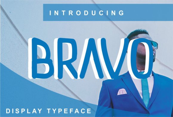 Bravo Display Font for Modern Web Design and Branding