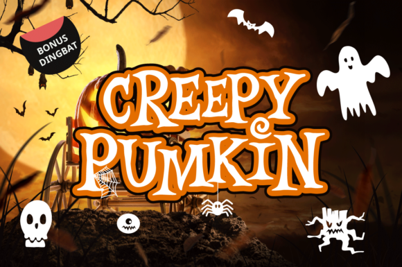 Creepy Pumpkin Font for Business Branding and Marketing