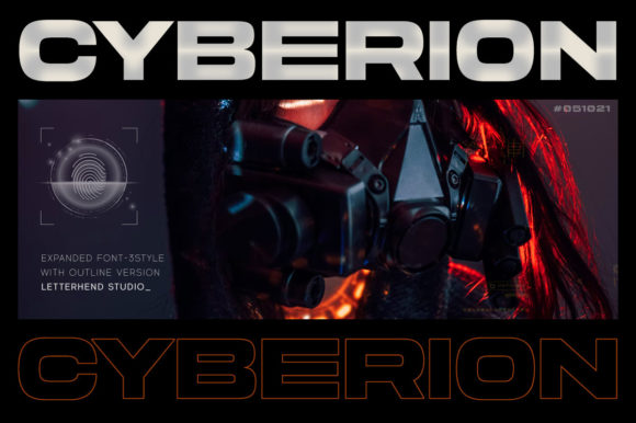 Cyberion Font for Creative Makers