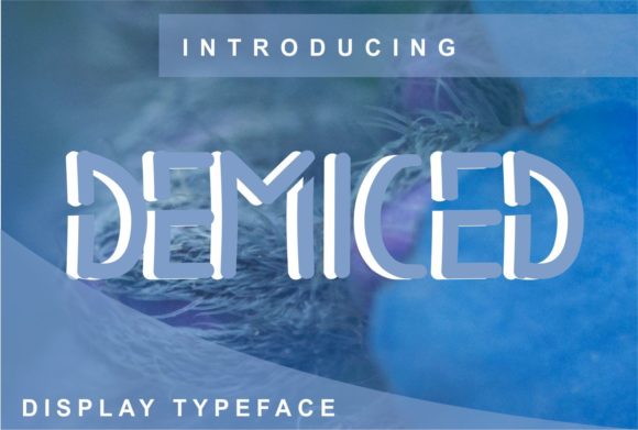 Demiced: A Versatile Display Font for Editorial Design