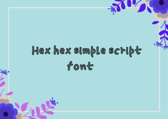 Hex Hex Font: A Designer’s Go-To for Creative Branding Projects