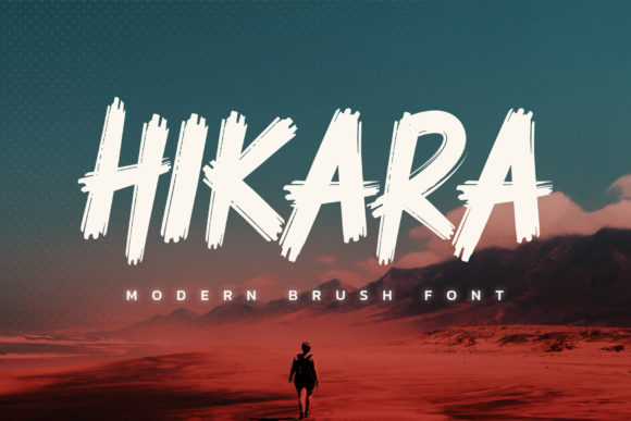 Hikara Font: A Bold Display Typeface for Branding and Design