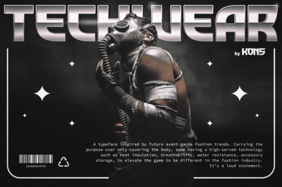 How Techwear Fonts Elevate Editorial Design