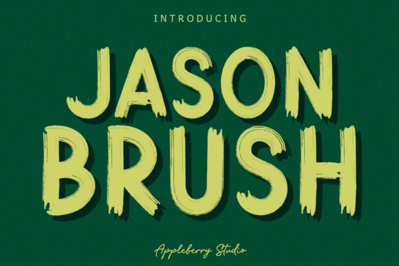 Jason Brush Font for Branding and Creative Projects