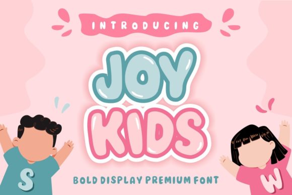 Joykids Display Font for Creative Campaigns