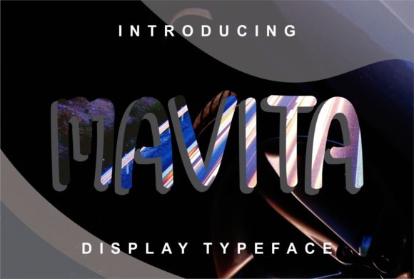 Mavita Font: A Display Typeface for Marketers and Designers