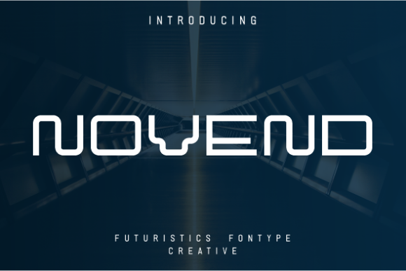 Novend Display Font: A Stylish Typeface for Craft Creators
