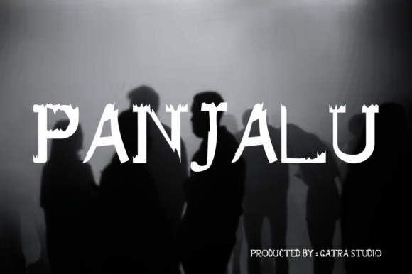 Panjalu Font for Spooky Campaigns and Bold Branding