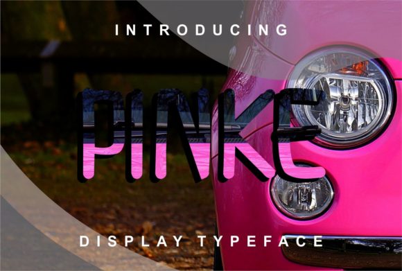 Pinke: A Display Font for Modern Web Design