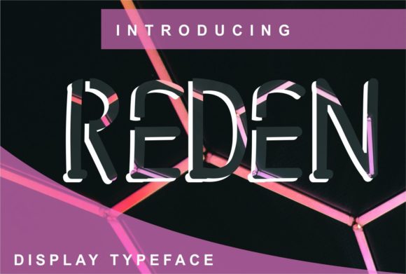 Reden Font: A Sharp Display Typeface for Bold Branding and Digital Campaigns