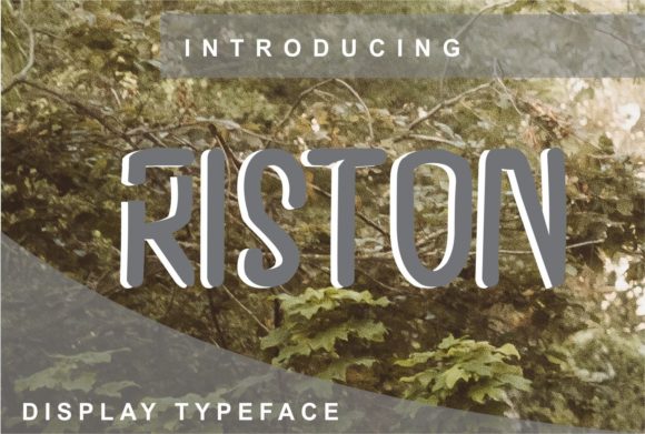 Riston Display Font for Polished Branding and Creative Projects