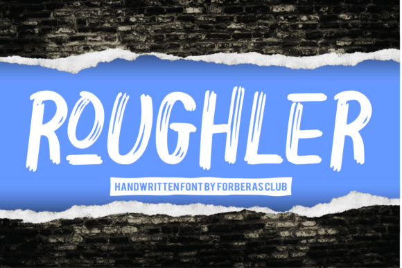 Roughler Font for Urban Branding and Creative Projects
