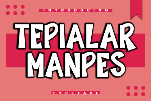 Tepialar Manpes: A Stylish Display Font for Modern Web Design